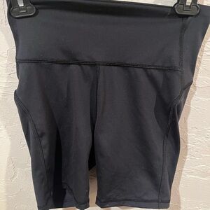 XS High Waisted Black Women's Biker Shorts with Pockets - Bundle with 2 Pairs
